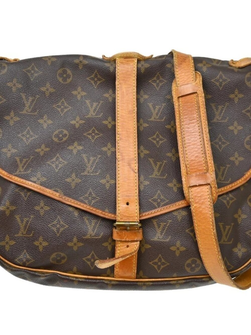 LOUIS VUITTON SAUMUR 35 SHOULDER BAG MONOGRAM